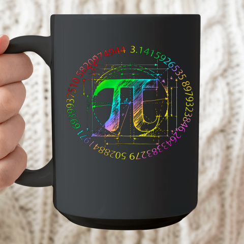 3 14 Pi Math Teacher Happy Pi Day Ceramic Mug 15oz