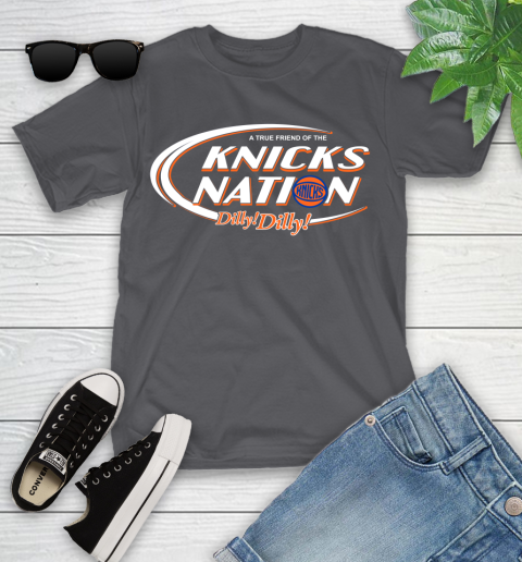 NBA A True Friend Of The New York Knicks Dilly Dilly Basketball Sports Youth T-Shirt 6