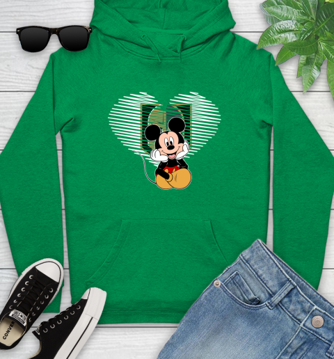 NHL Vegas Golden Knights The Heart Mickey Mouse Disney Hockey Youth Hoodie 9
