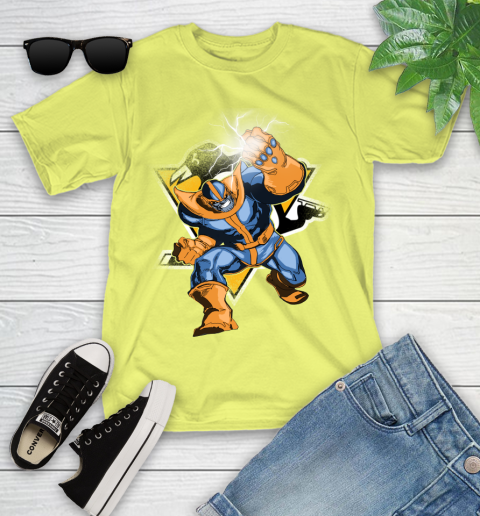 Pittsburgh Penguins NHL Hockey Thanos Avengers Infinity War Marvel Youth T-Shirt 10