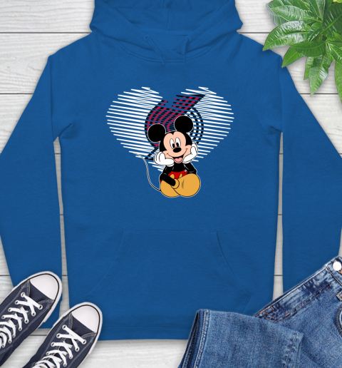 NBA Portland Trail Blazers The Heart Mickey Mouse Disney Basketball Hoodie 9