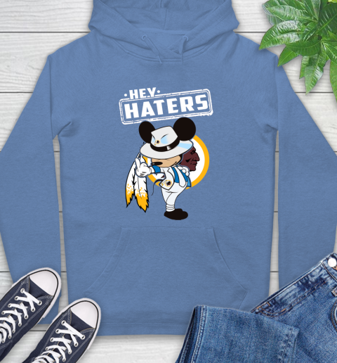 NFL Hey Haters Mickey Football Sports Washington Redskins Hoodie 11