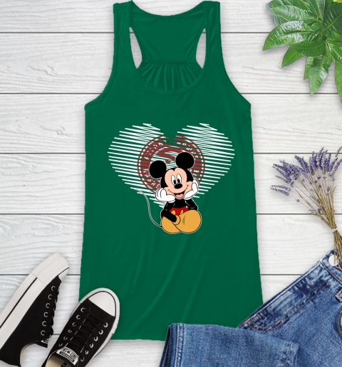 NBA Atlanta Hawks The Heart Mickey Mouse Disney Basketball Racerback Tank 6