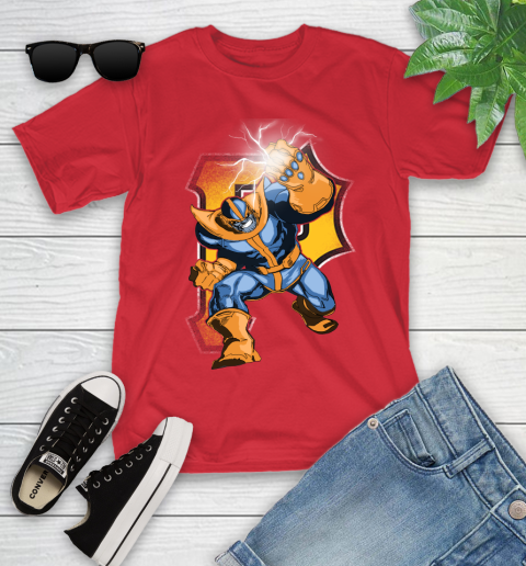 Pittsburgh Pirates MLB Baseball Thanos Avengers Infinity War Marvel Youth T-Shirt 13