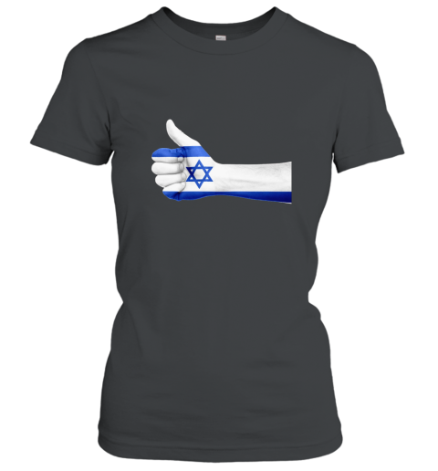 Star of David with Thumbs Up Israel T Shirt Six Pointed Star Women T-Shirt