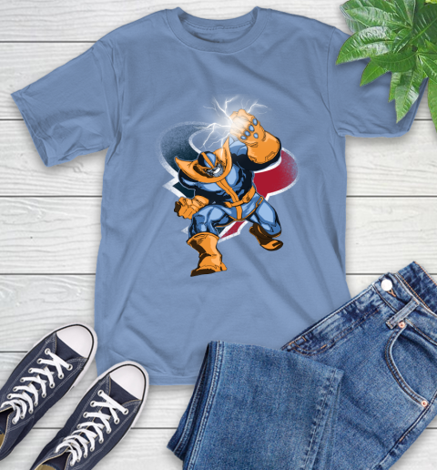 Houston Texans NFL Football Thanos Avengers Infinity War Marvel T-Shirt 12