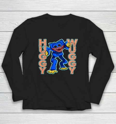 Huggy Wuggy For Poppy Playtime Horror Game Long Sleeve T-Shirt