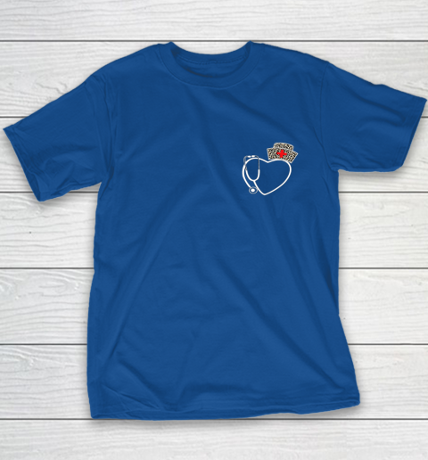 Heart Stethoscope Cute Love Nursing Gifts Valentine Day 2022 Youth T-Shirt 7