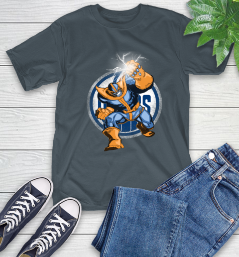 Edmonton Oilers NHL Hockey Thanos Avengers Infinity War Marvel T-Shirt 10