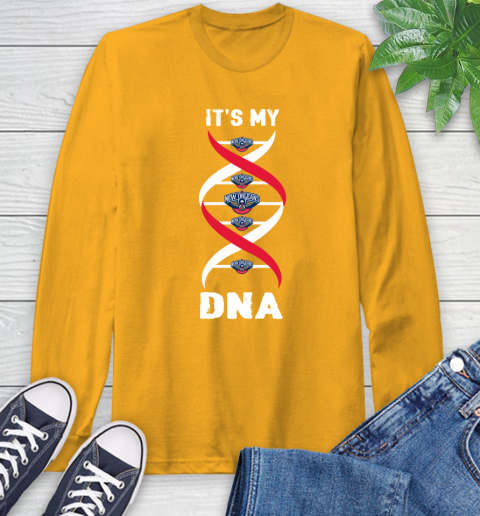 New Orleans Pelicans NBA Basketball It's My DNA Sports Long Sleeve T-Shirt 2