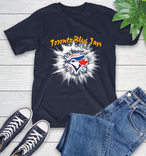 Toronto Blue Jays MLB Baseball Adoring Fan Rip Sports T-Shirt 3