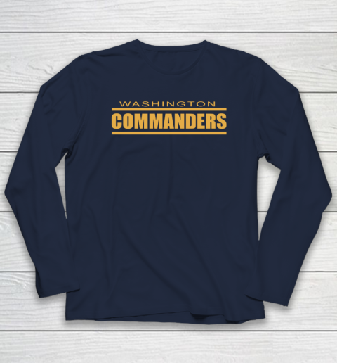 Washington Commanders Long Sleeve T-Shirt 2