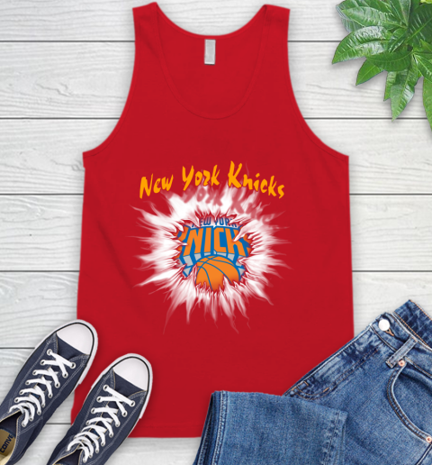 New York Knicks NBA Basketball Rip Sports Tank Top 5