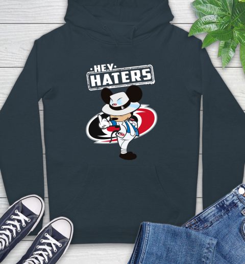 NHL Hey Haters Mickey Hockey Sports Carolina Hurricanes Hoodie 7