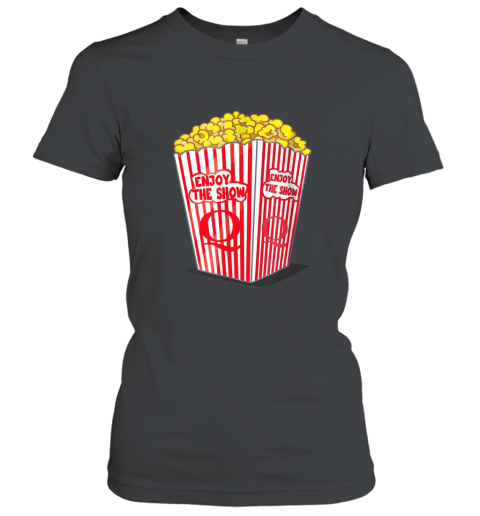 Qanon Enjoy the Show Popcorn T shirt Women T-Shirt