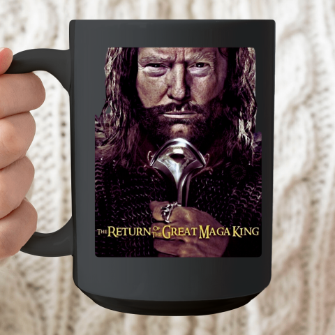 Great Maga King  THE RETURN OF THE GREAT MAGA KING Ceramic Mug 15oz