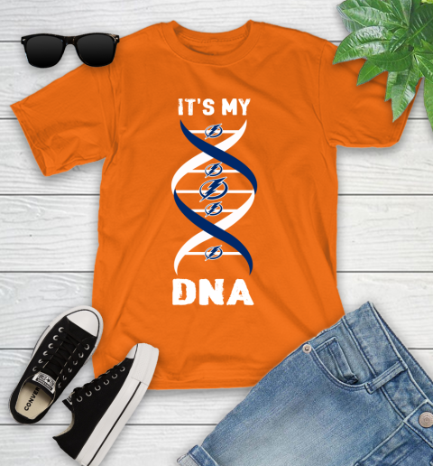 Tampa Bay Lightning NHL Hockey It's My DNA Sports Youth T-Shirt 9