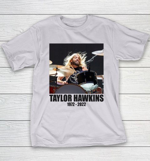 Taylor Hawkins 1972  2022 Shirt RIP Foo Fighters Drummer Youth T-Shirt 3