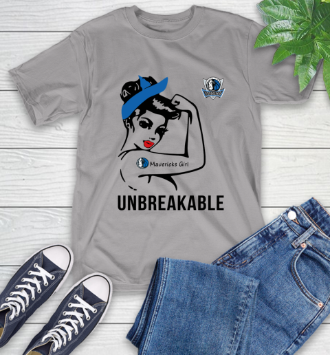 Nba Dallas Mavericks Girl Unbreakable Basketball Sports T Shirt