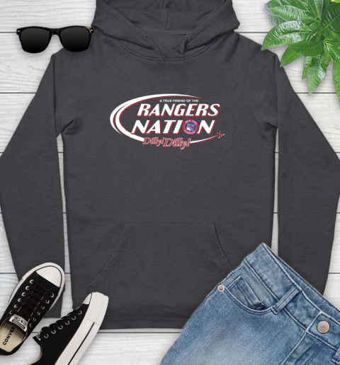 NHL A True Friend Of The New York Rangers Dilly Dilly Hockey Sports Youth Hoodie 8