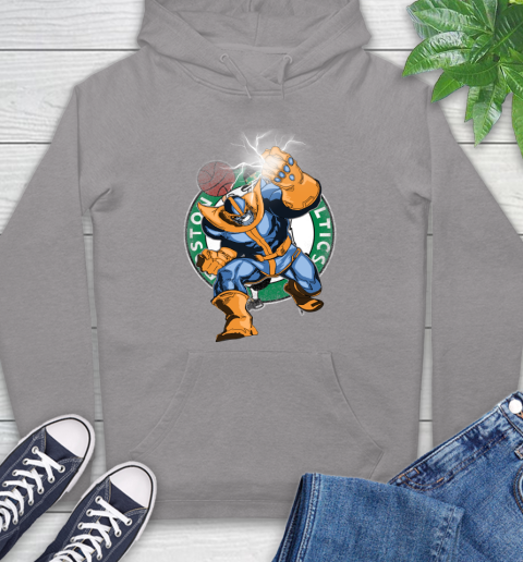 Boston Celtics NBA Basketball Thanos Avengers Infinity War Marvel Hoodie 6