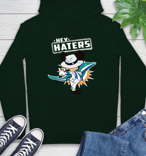 NFL Hey Haters Mickey Football Sports Miami Dolphins Hoodie 12