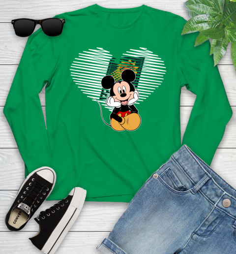 NBA Phoenix Suns The Heart Mickey Mouse Disney Basketball Youth Long Sleeve 7