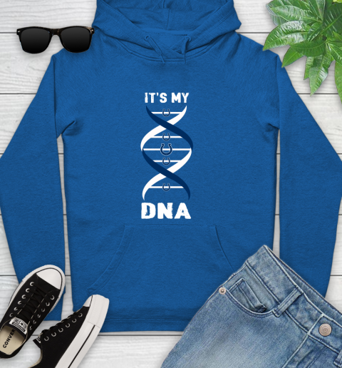 Indianapolis Colts NFL Football It's My DNA Sports Youth Hoodie 11