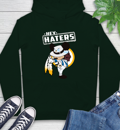 NFL Hey Haters Mickey Football Sports Washington Redskins Hoodie 12