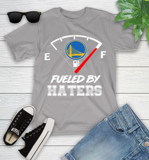 Golden State Warriors NBA Basketball Fueled By Haters Sports Youth T-Shirt 4