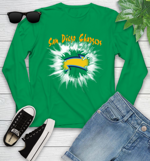 San Diego Chargers NFL Football Adoring Fan Rip Sports Youth Long Sleeve 7