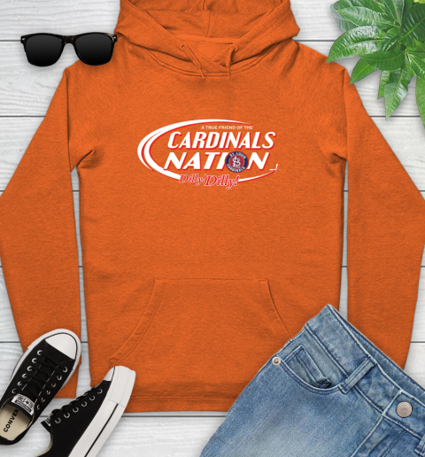 MLB A True Friend Of The St.Louis Cardinals Dilly Dilly Baseball Sports Youth Hoodie 4