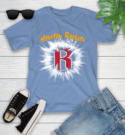 Houston Rockets NBA Basketball Rip Sports Youth T-Shirt 15