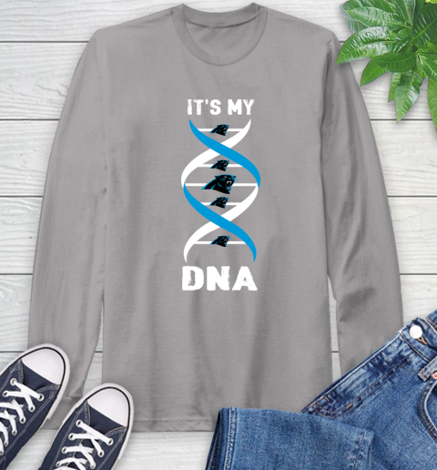 Carolina Panthers NFL Football It's My DNA Sports Long Sleeve T-Shirt 6