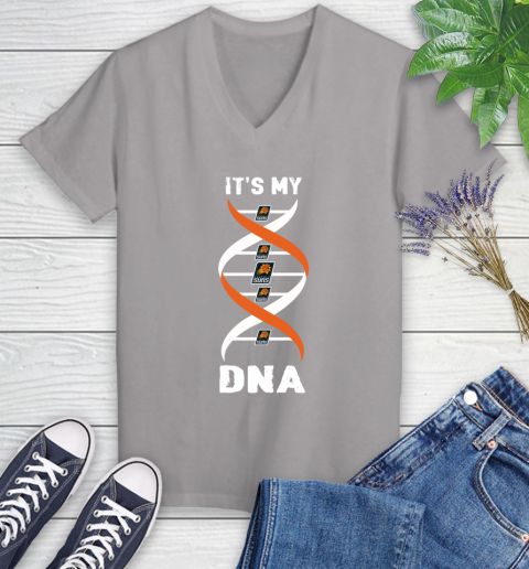 Phoenix Suns NBA Basketball It's My DNA Sports Women's V-Neck T-Shirt 4