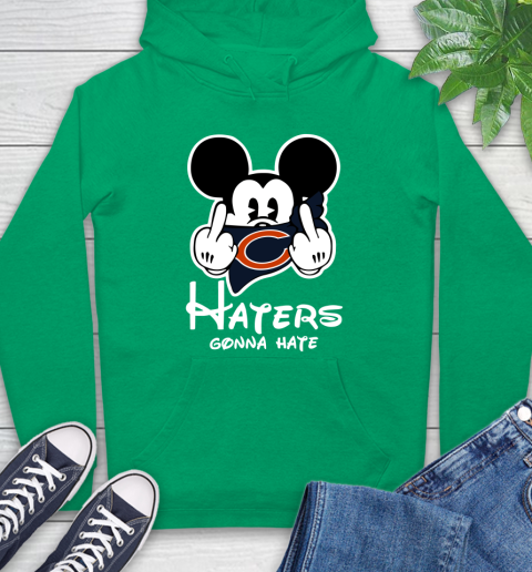 NFL Chicago Bears Haters Gonna Hate Mickey Mouse Disney Football T Shirt Hoodie 8
