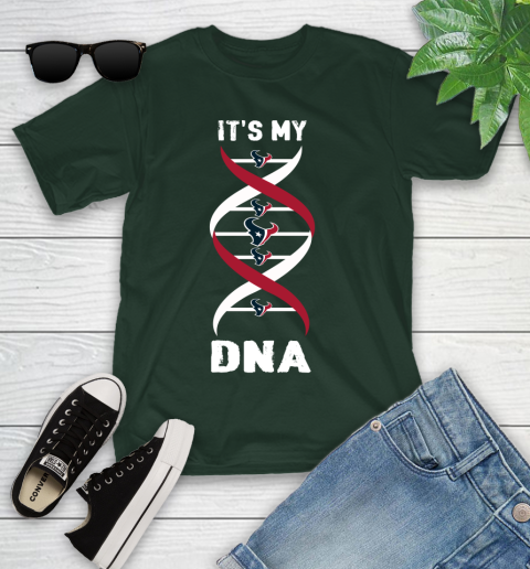 Houston Texans NFL Football It's My DNA Sports Youth T-Shirt 5