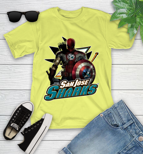 san jose sharks youth t shirt