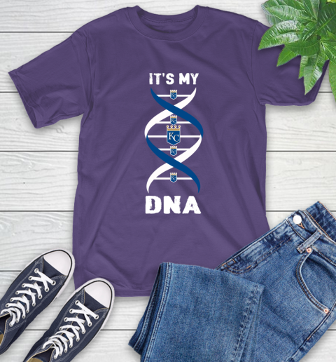 Kansas City Royals MLB Baseball It's My DNA Sports T-Shirt 5