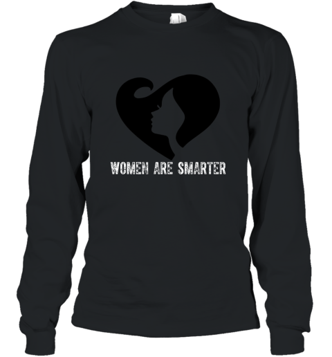 Women Are Smarter Feminist T Shirt Long Sleeve