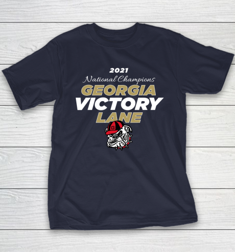 Uga National Championship Georgia Bulldogs Victory Lane 2022 Youth T-Shirt 10