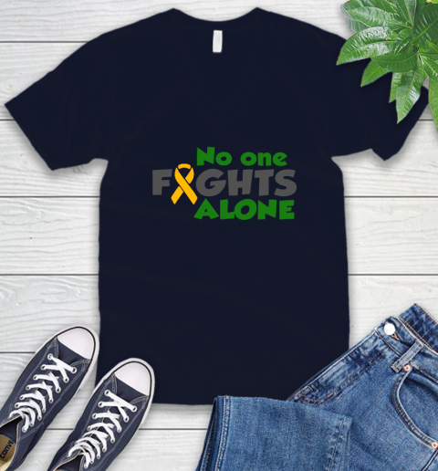 Rob Gronkowski No V-Neck T-Shirt 3