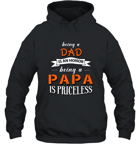 Dad Papa shirts Hooded
