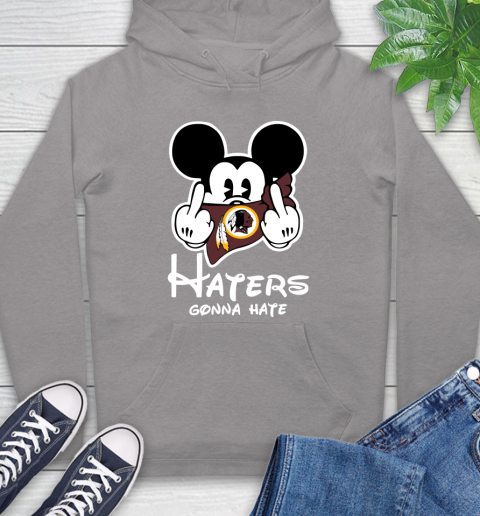 NFL Washington Redskins Haters Gonna Hate Mickey Mouse Disney Football T Shirt Hoodie 6