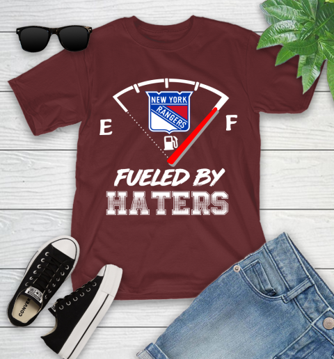 New York Rangers NHL Hockey Fueled By Haters Sports Youth T-Shirt 14