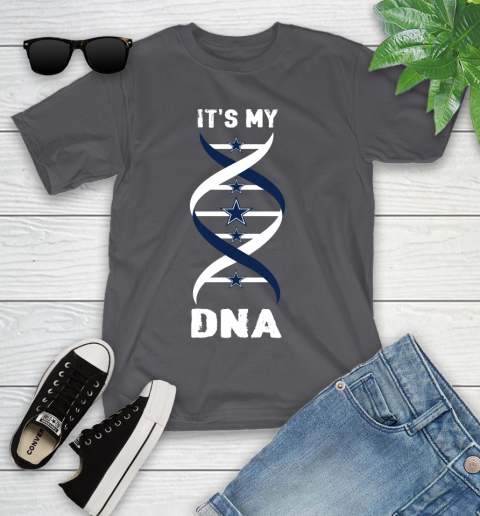Dallas Cowboys NFL Football It's My DNA Sports Youth T-Shirt 6
