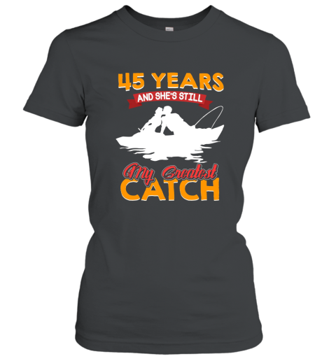 Amazing T Shirt For Husband. 45th Wedding Anniversary Gift Women T-Shirt