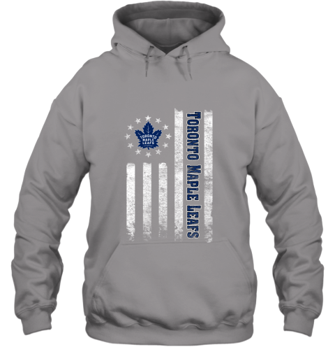 Nhl American Flag Hockey Sports Toronto Maple Leafs Hoodie Itees