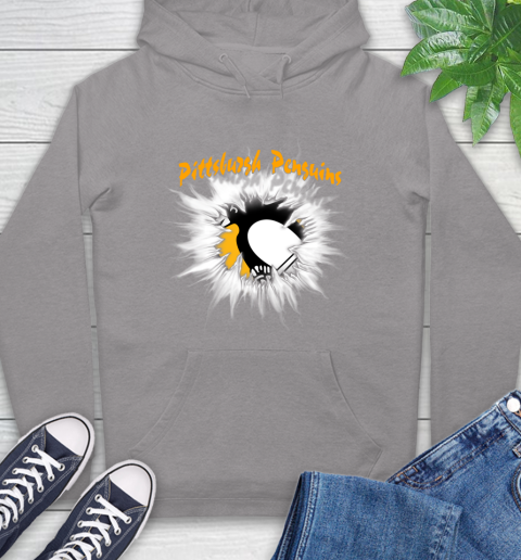 Pittsburgh Penguins NHL Hockey Adoring Fan Rip Sports Hoodie 6