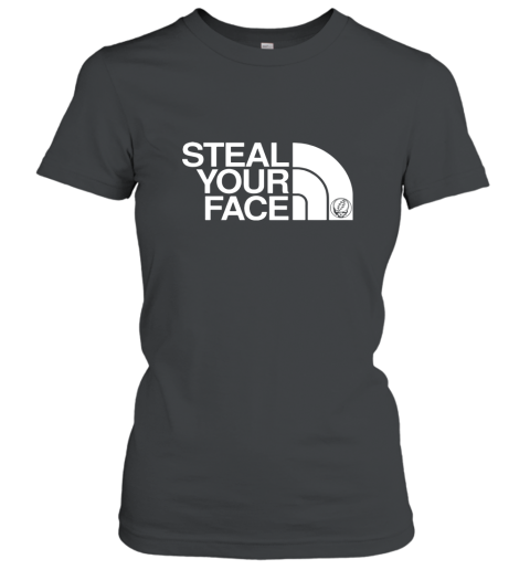 Grateful Dead Steal Your Face Jerry Garcia NorthFace Cotton T Shirt Women T-Shirt